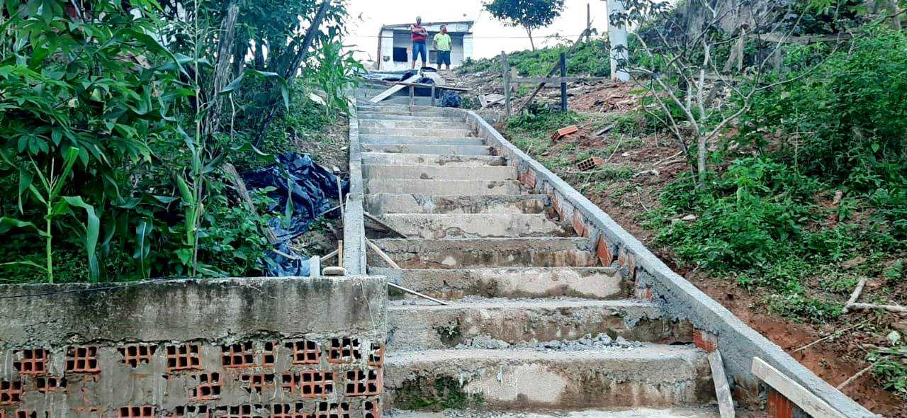 Camacã: Escadarias são recuperadas depois de 30 anos